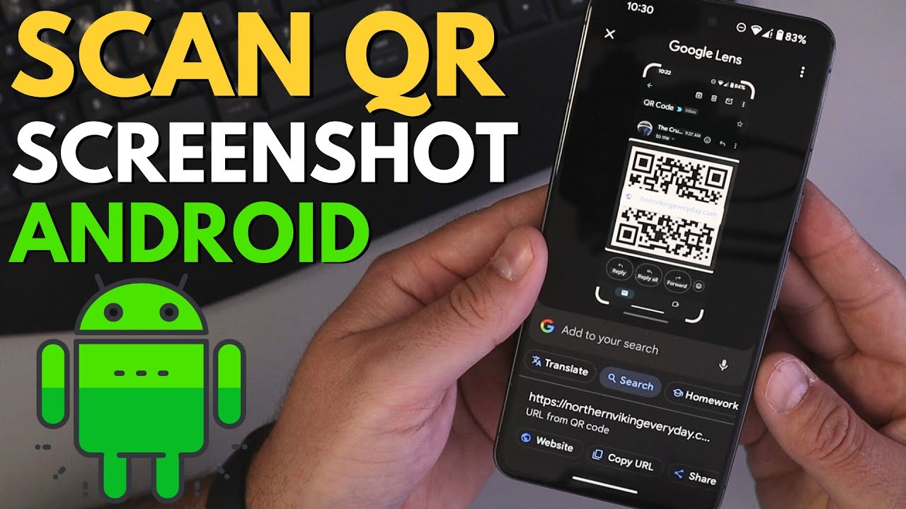Как сканировать QR-код со скриншота — Android 🤖