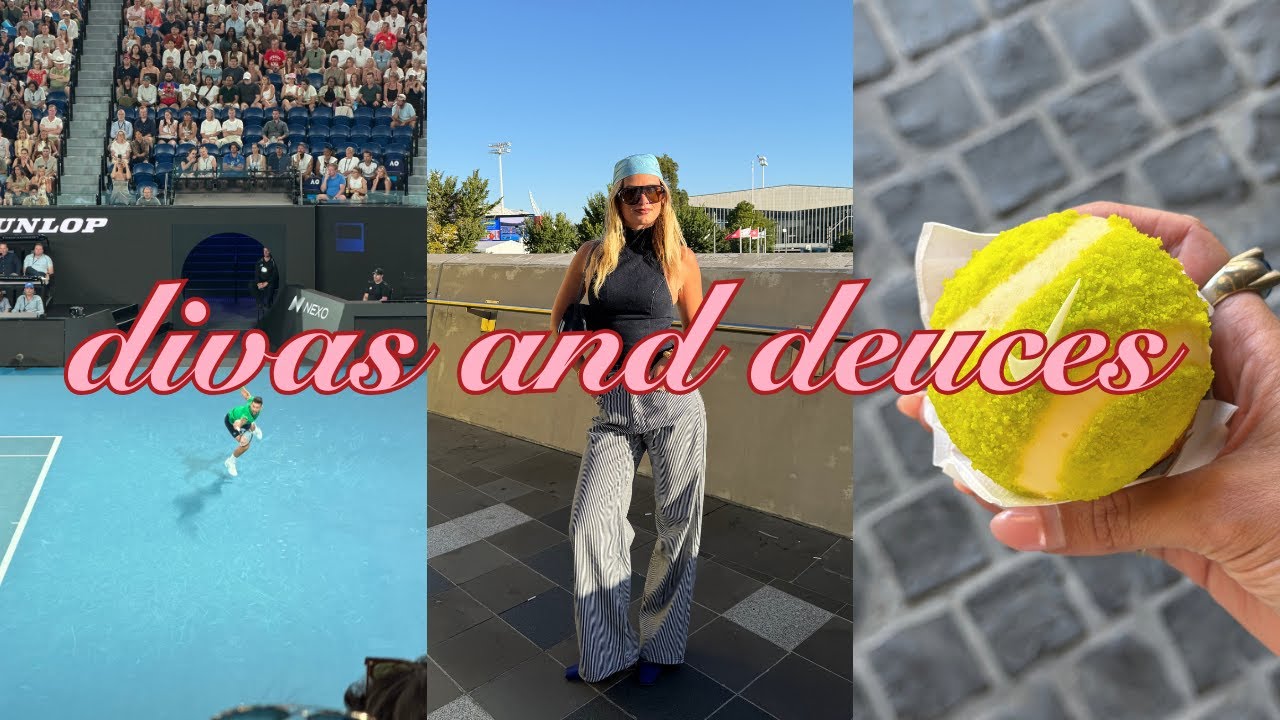 game, set, aus open vlog