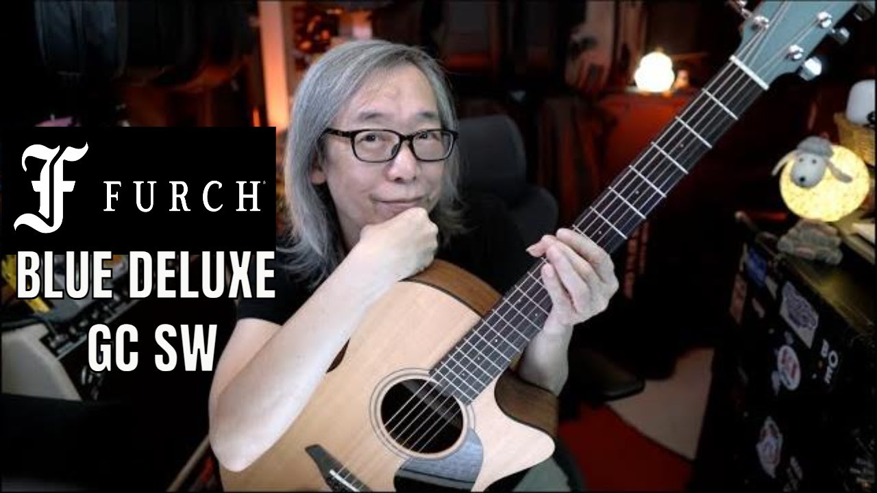 What a responsive guitar!! The FURCH BLUE DELUXE GC SW