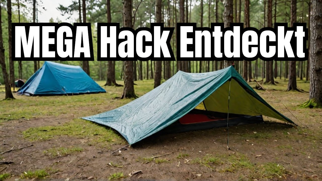 Teures Ultraleicht Tarp gegen Billig Tarp - Der KRASSE Vergleich!
