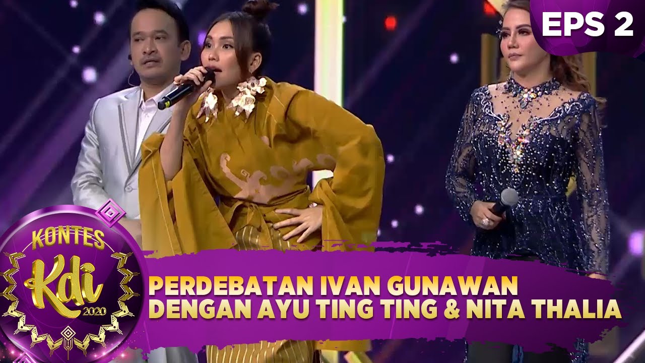 Perdebatan Seru Ivan Gunawan dengan Ayu Ting Ting dan Nita Thalia    - Kontes KDI 2020 (10/8)