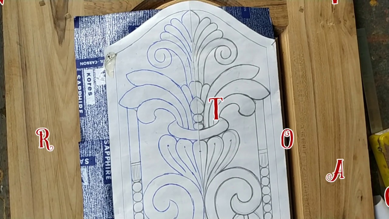 Beautiful model of fancy design double door Taj wood carving work