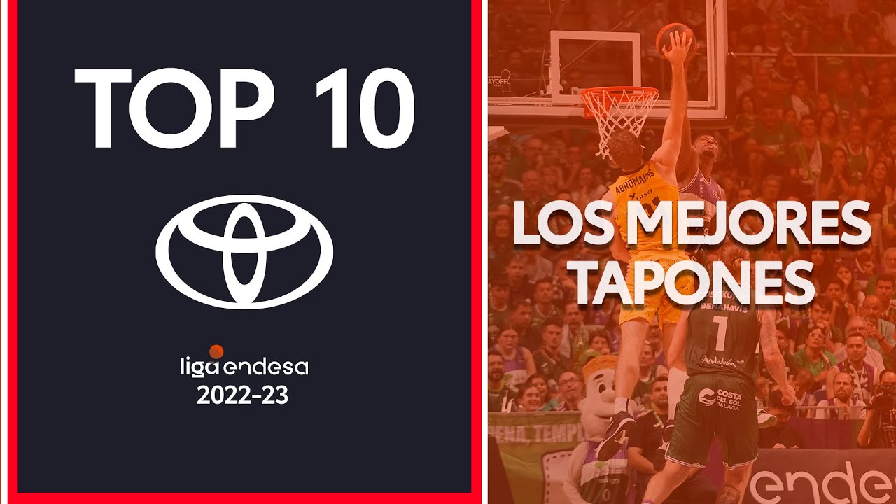 Top10 Toyota: Los Mejores Tapones | Liga Endesa 2022-23