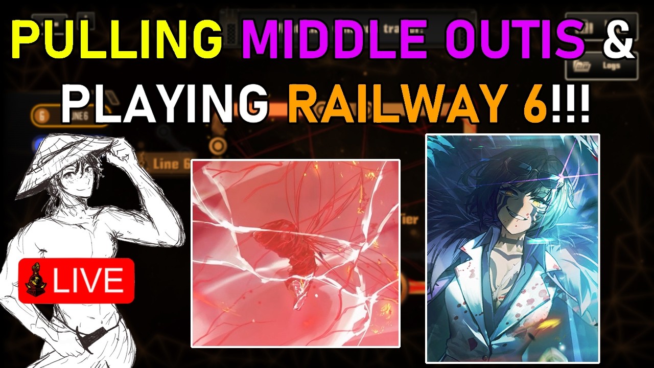 PULLING MIDDLE OUTIS & PLAYING RAILWAY 6!!! | Limbus Company