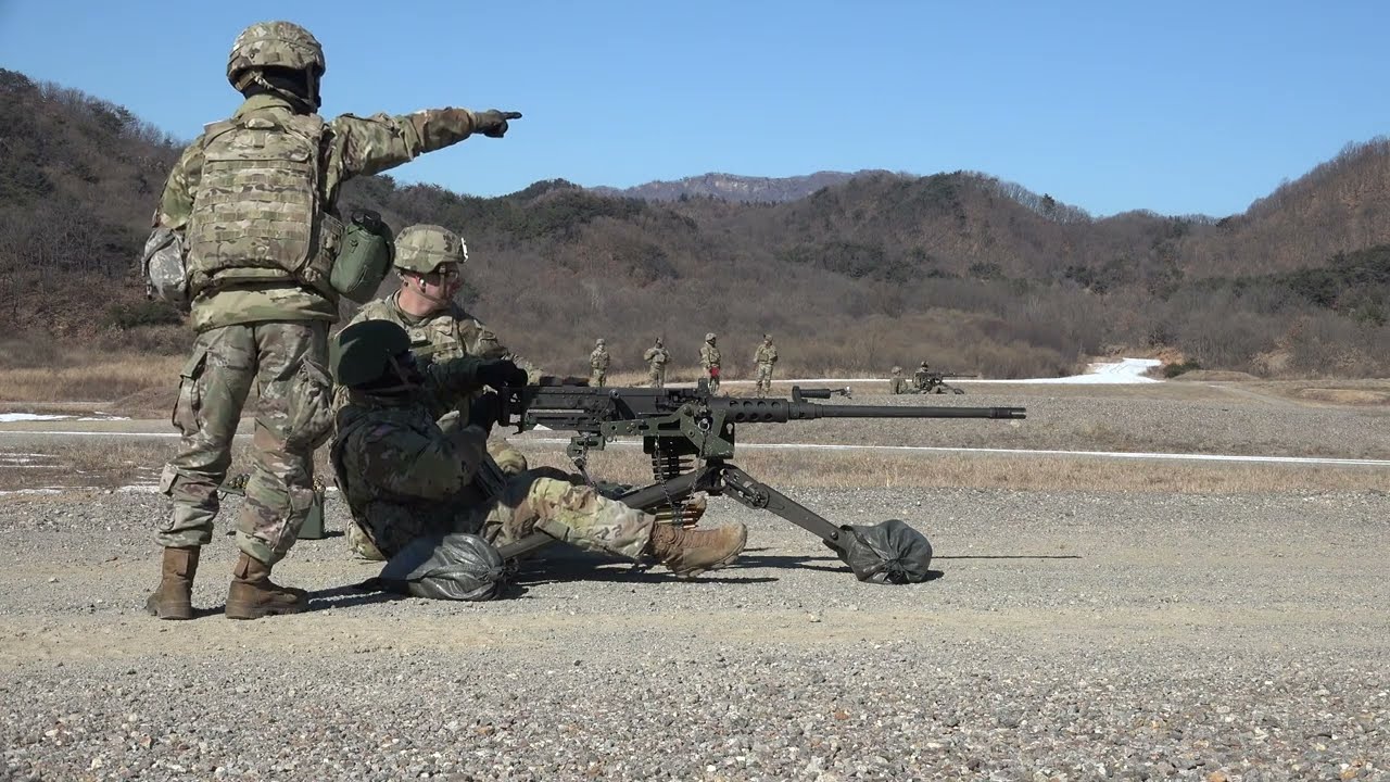 Range Day in Korea: M2 .50 Caliber Crew-Served Weapon System