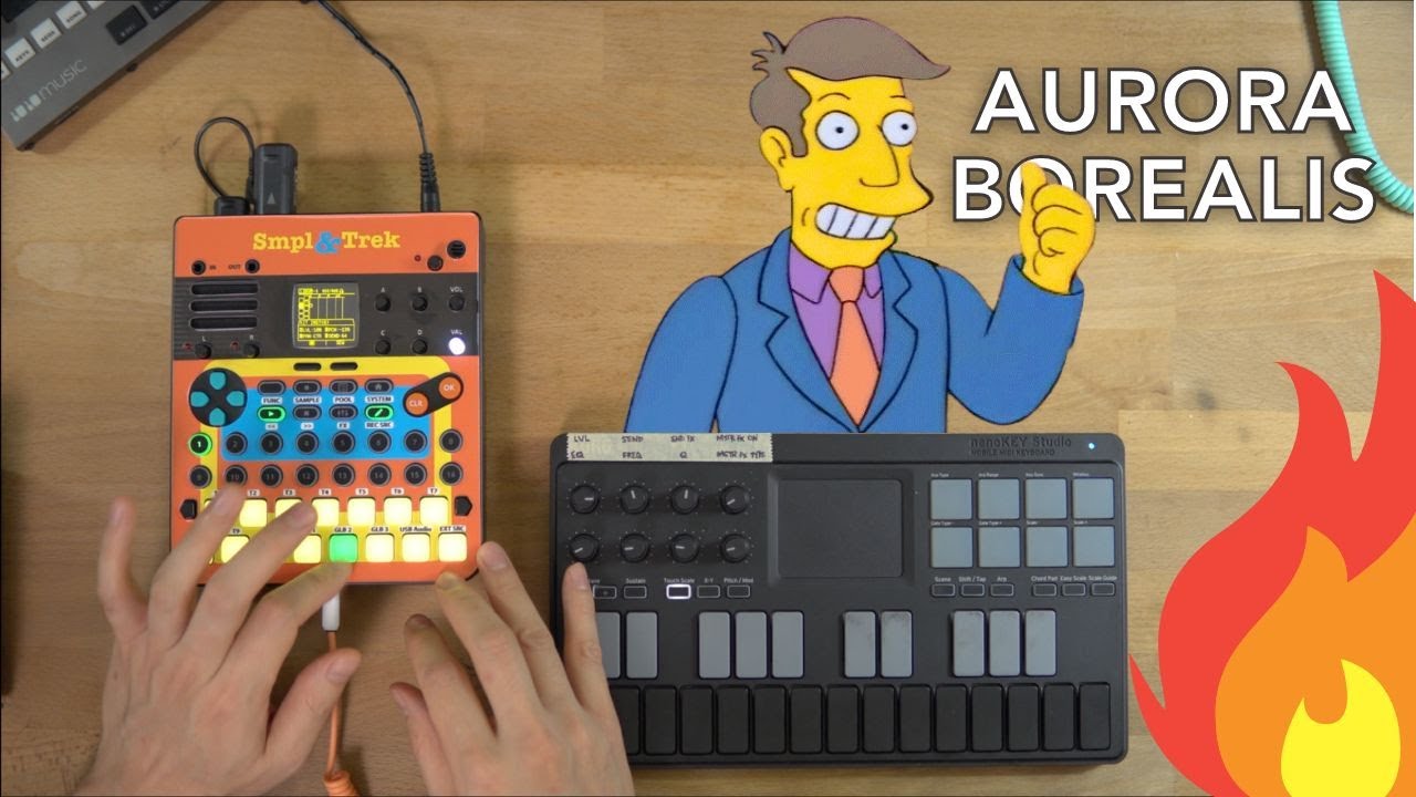Remixing Principal Skinner on Smpltrek // Aurora Borealis // Steamed Hams