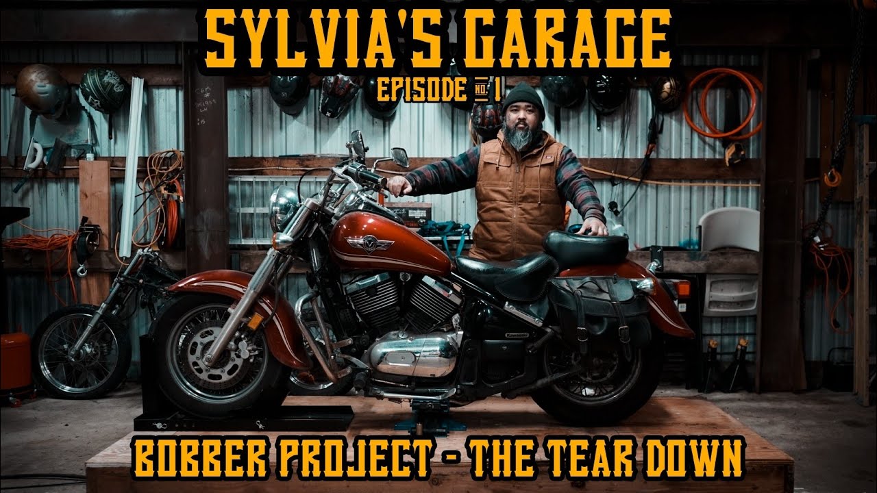 Bobber Project - The Tear Down Kawasaki VN800