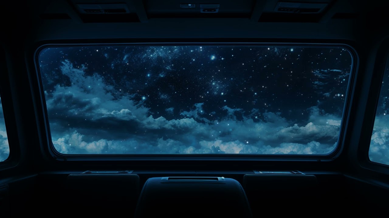 Astral Serenity - Relaxing Spacecraft Cabin Soundscape - Sleep, Relax, Meditate