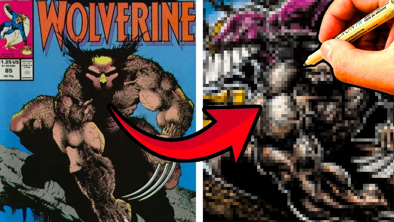 Художник Marvel перерисовал знаменитые обложки комиксов - MCP WOLVERINE #85 | Посвящение Сэму Киту