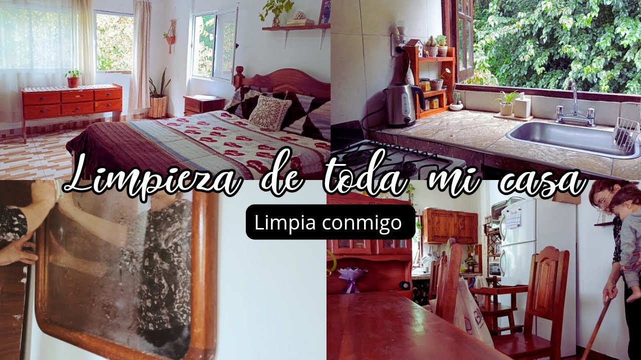 Acompañarme en la limpieza de toda mi casa. Motivación