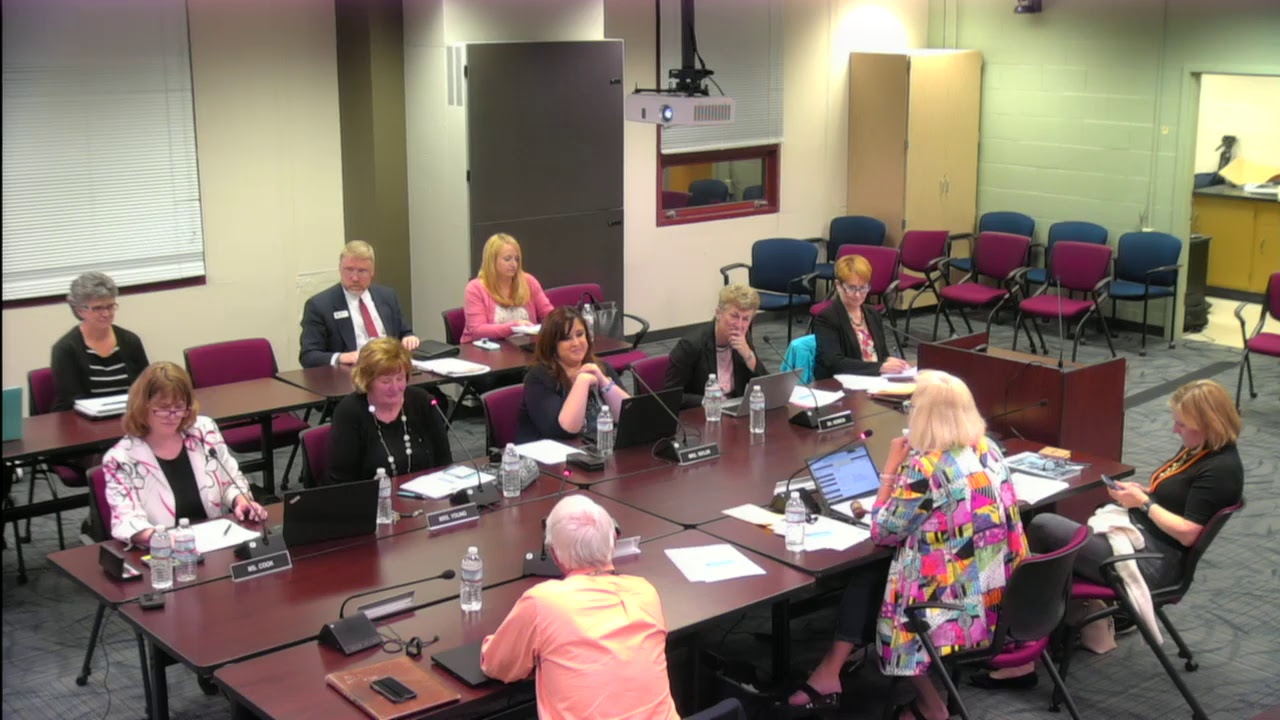 WJCC School Board Meeting from 4/9/2019