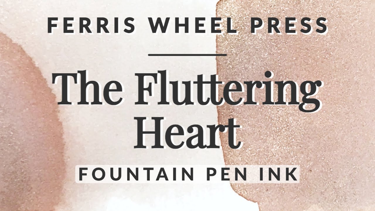 The Fluttering Heart: Ferris Wheel Press 🩰✒️ Blush with Luxurious Champagne Shimmer