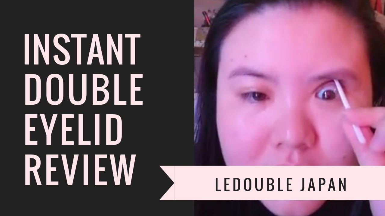Instant Double Eyelid!! Ledouble Double Eyelid Forming Liquid Review