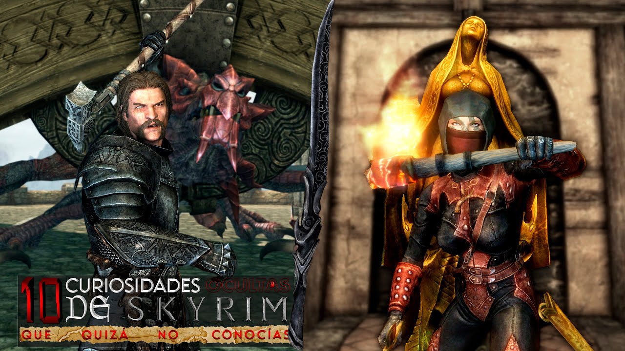 SKYRIM | 10 CURIOSIDADES 