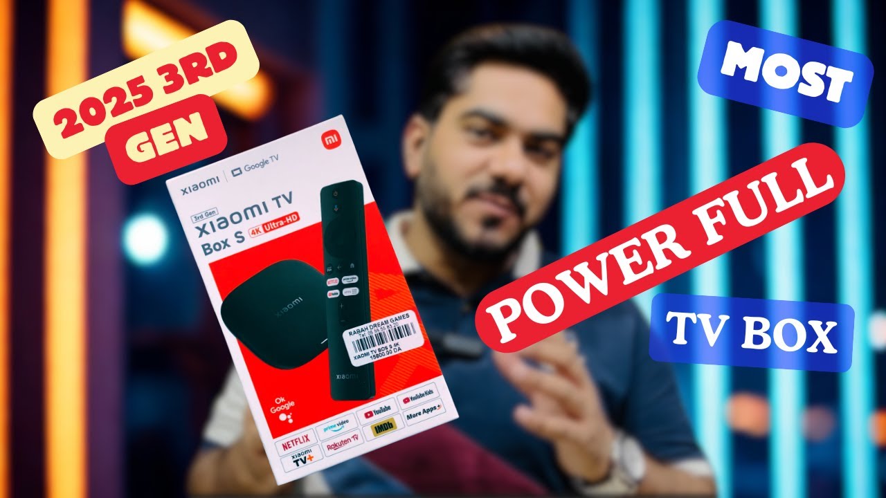 Xiaomi Mi Box (s) 3rd Gen Unboxing & Review PowerFull Tv Box