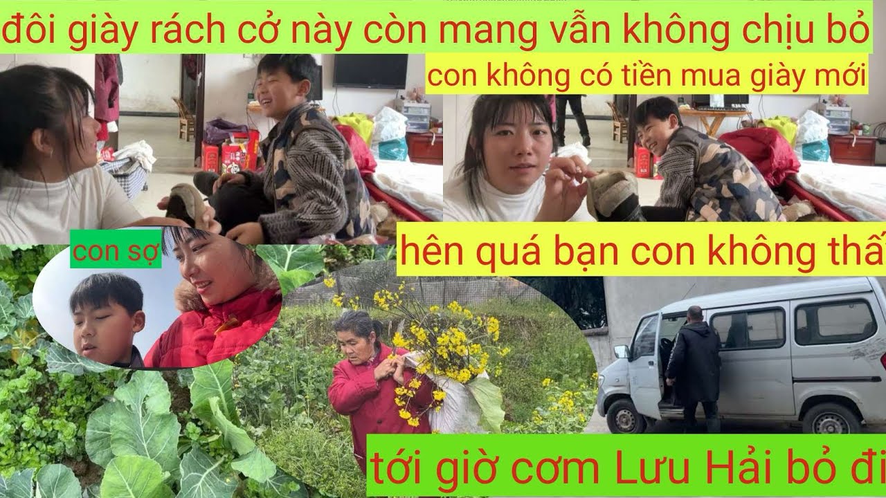 ￼ vườn rau nhà Xuân giờ ra sao?￼ ￼￼ ￼nhìn đôi giày của Quân vừa thương vừa xót con .