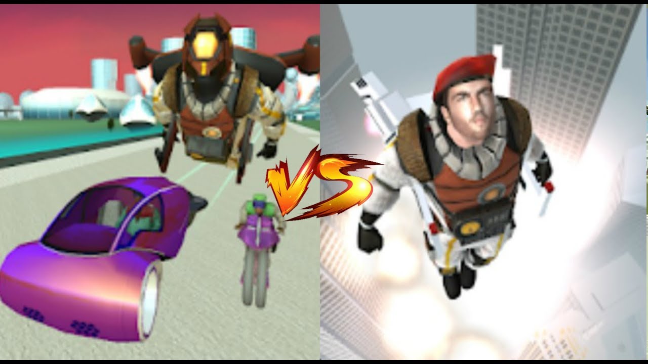 ► Mars Man Survival vs Jetpack Hero Miami Crime (Naxeex Publishing) Flying Superhero Crime Simulator