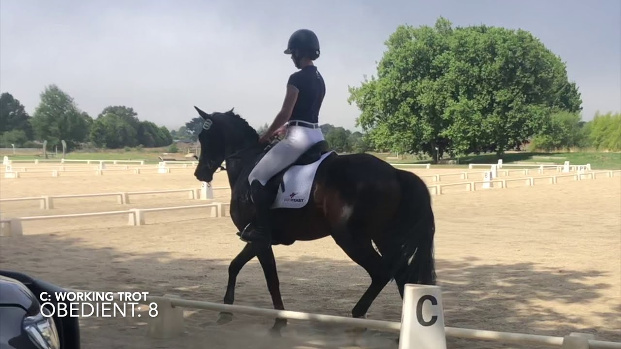 Dressage Test with Marks & Comments - Lancefield Dressage HRCAV 4.4