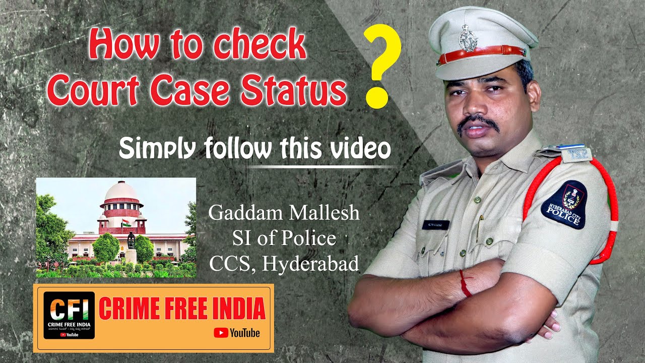 E - Courts | How to Check Case Status? | how to know case details? | Civil Criminal Cases | CFI