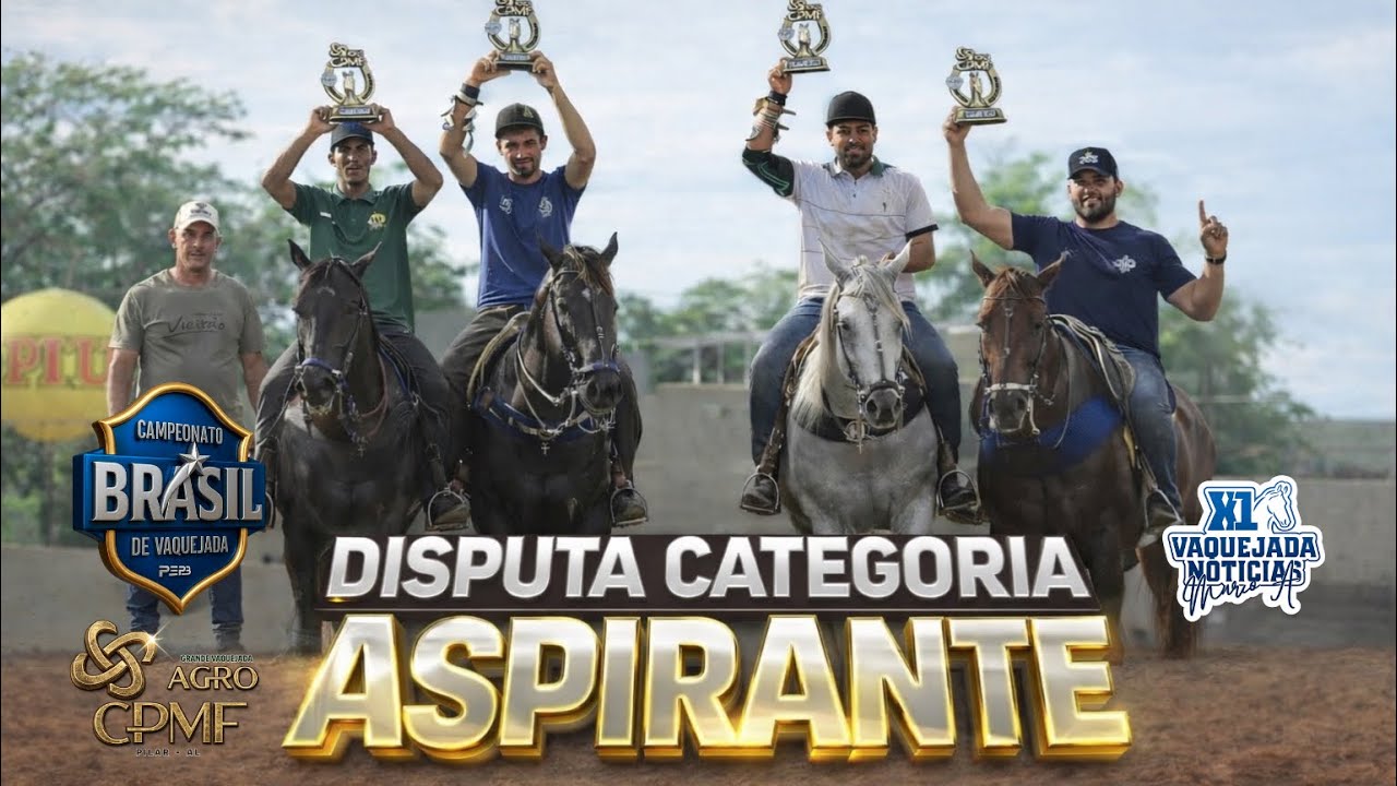 DISPUTA CATEGORIA ASPIRANTE NA ARENA CPMF | VAQUEJADA AO VIVO 