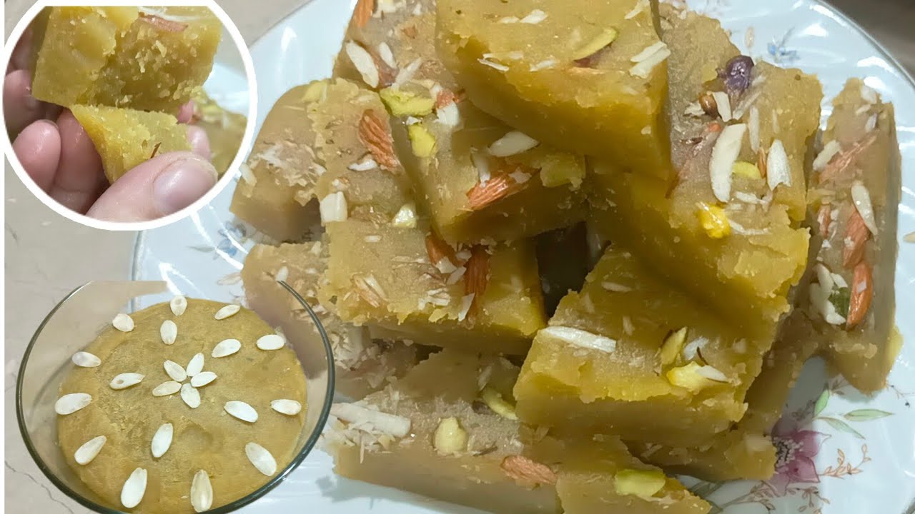 Chane Ki Daal Ka Halwa & Shaban Special Halwa & Chane Ki Daal Ki Barfi