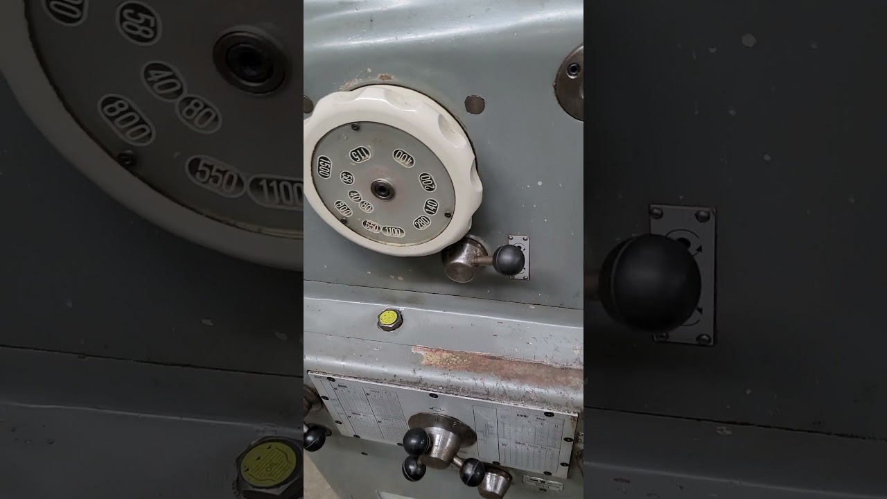 17″ X 60″ GRAZIANO ” SAG 17″ LATHE, CAMLOC SPINDLE, STEADY REST, 3-JAW CHUCK