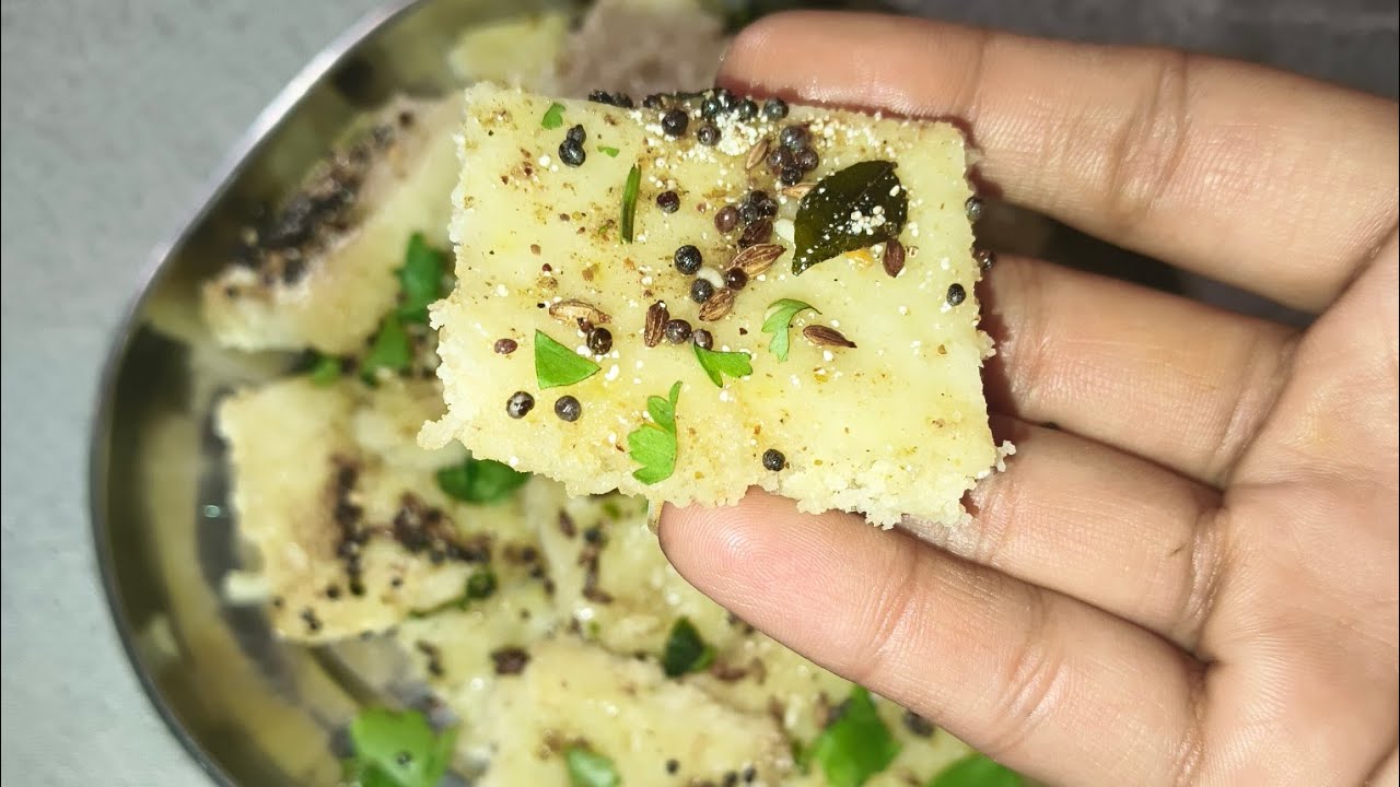 GUJARATI STYLE DHOKLA RECIPE 😋Ukitchenwithnanni is live!