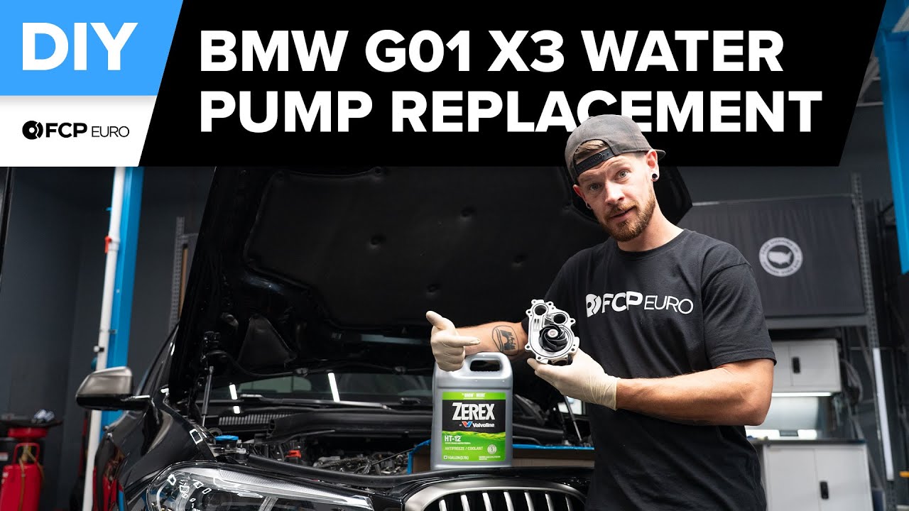 BMW X3 Water Pump Replacement DIY (2020-2024 BMW G01 X3, G02 X4, M40i, B58TU Engine)