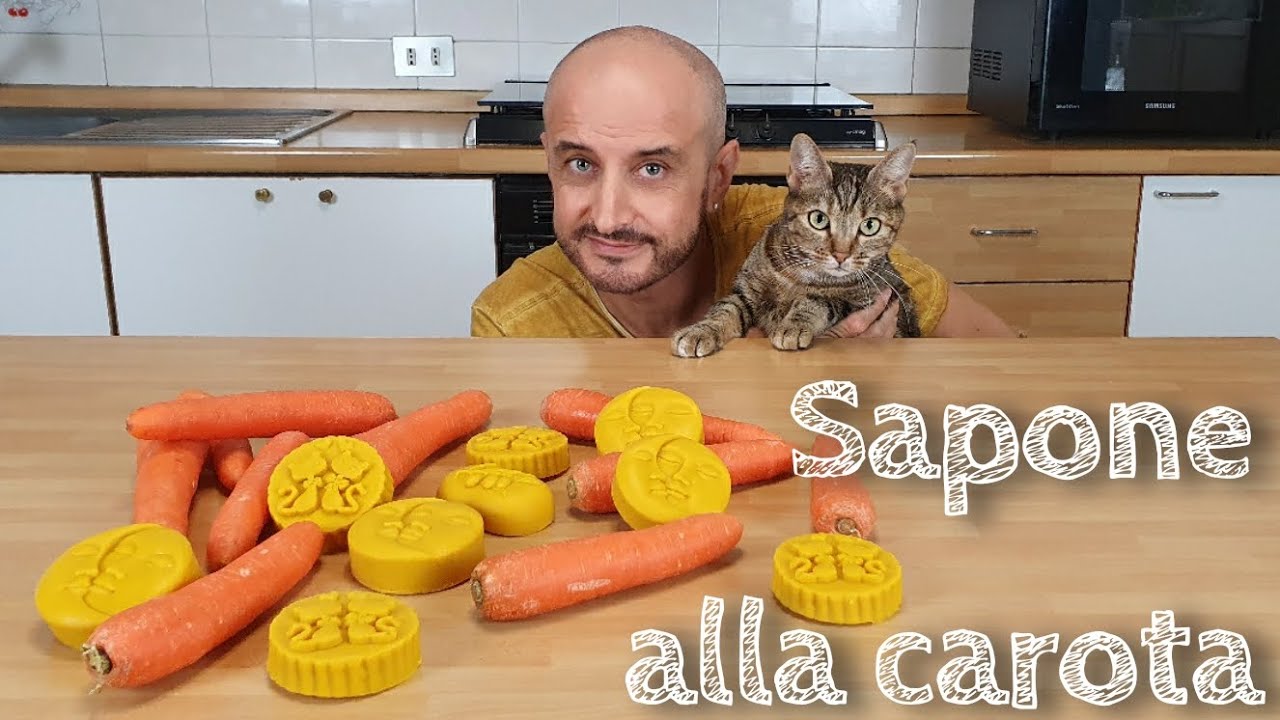 Sapone naturale alla carota. Realizzalo in casa in modo facile | Laboratorio Domestico