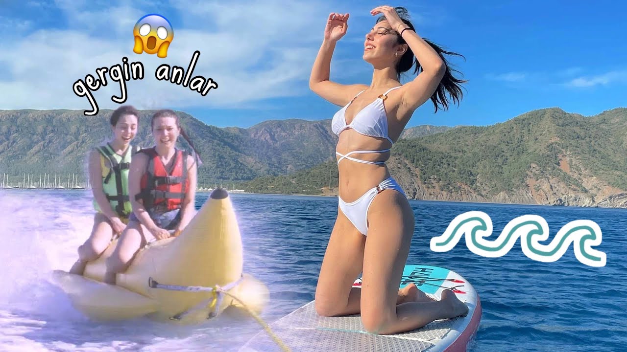 YAT TATİLİ VLOGU🌊💁🏻‍♀️ (bolca deniz, tabu, spor..)