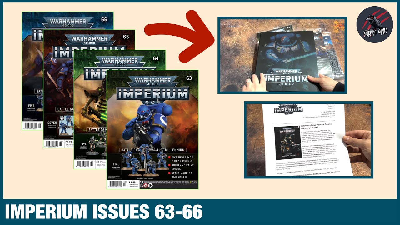 IMPERIUM MAGAZINE 63-66 Overview Of All The Contents - Warhammer 40k Army Collection