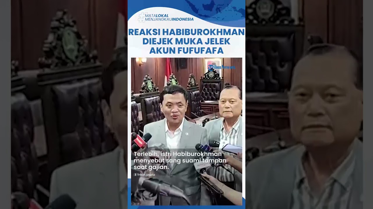 Diejek Muka Jelek di Akun Fufufafa, Wakil Ketum Gerindra Habiburokhman: Istri Saya Bilang Ganteng