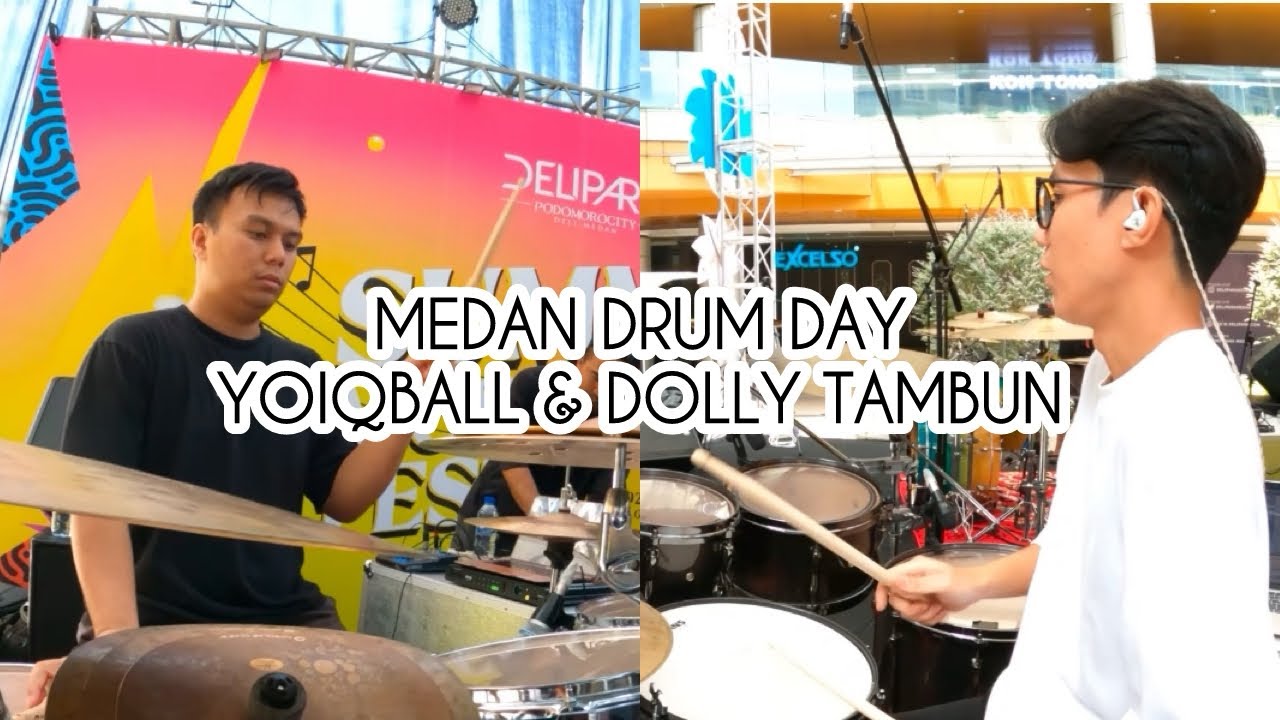 SVLOG #2 | MEDAN DRUM DAY, YOIQBALL (DRUMnDRUM) & DOLLY TAMBUN!! + BOLAKBALIK SOHO DELIPARK 😂