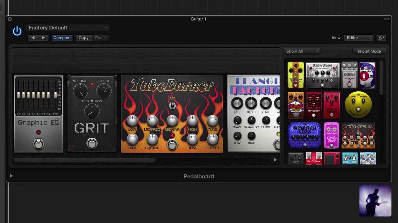 Logic Pro X Tutorial - What's New in Pedalboard