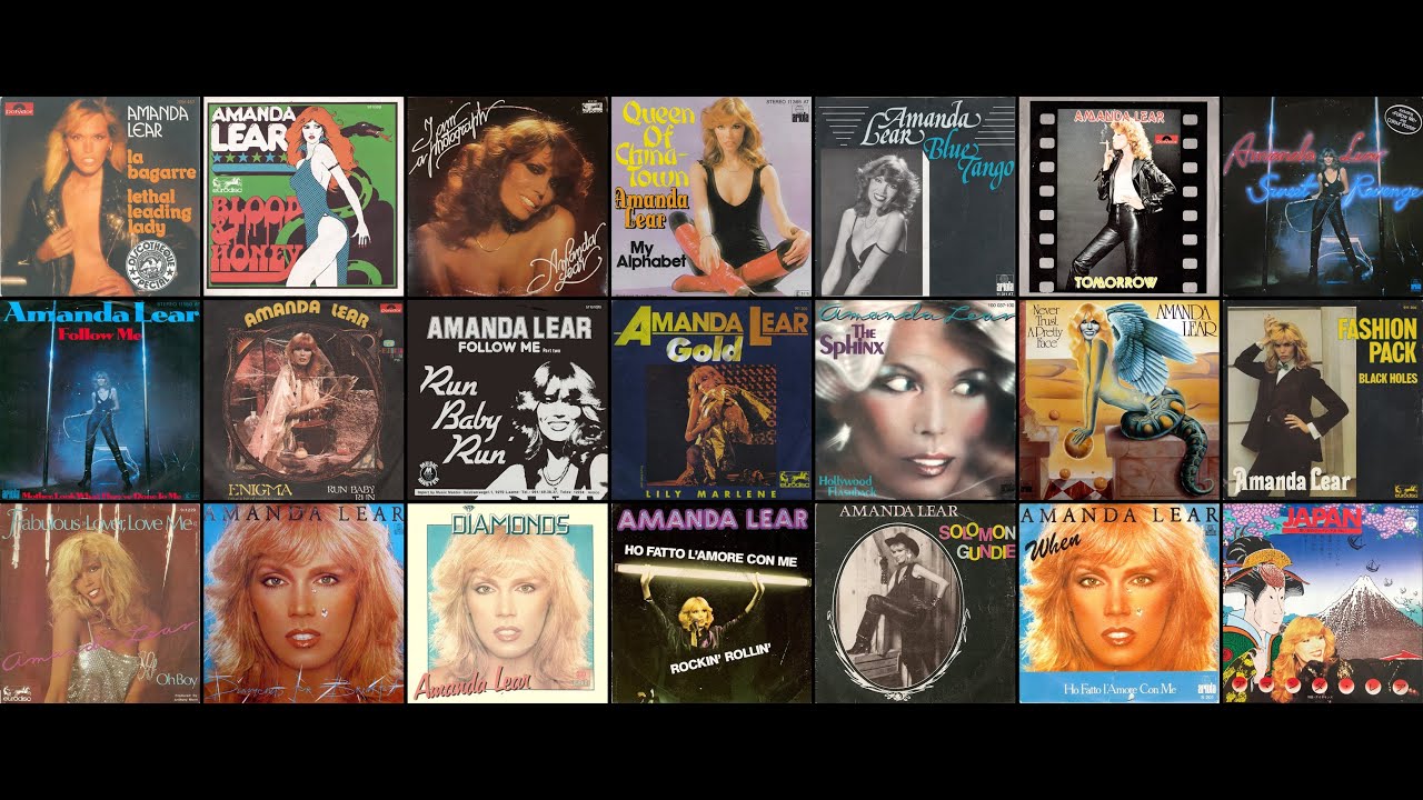 AMANDA LEAR : TOUS LES SINGLES ET ALBUMS DISCO (1975-1980)