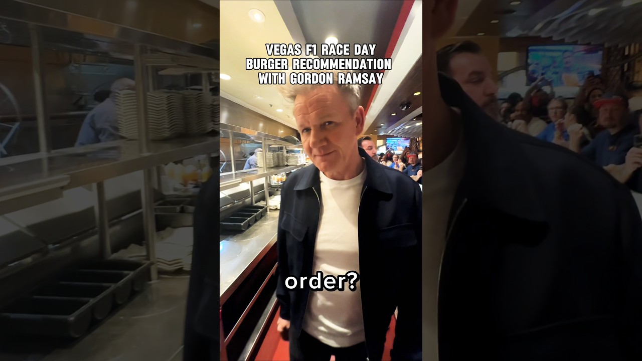 WE ASK Gordon Ramsay what burger to order 🍔