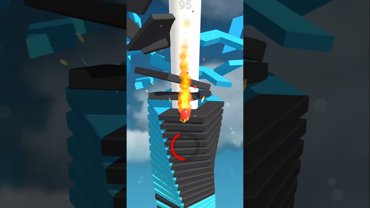 INSANE Stack Ball Destruction 😱🔥 | Perfect Drops Only! 