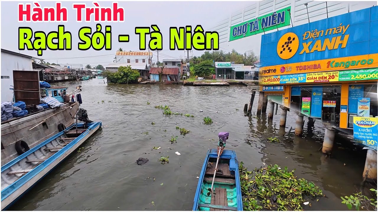Hành Trình Rạch Sỏi Đến Tà Niên - Khu Người Việt Kiều Sinh Sống Rất Nhiều | Lâm Ái Vlog