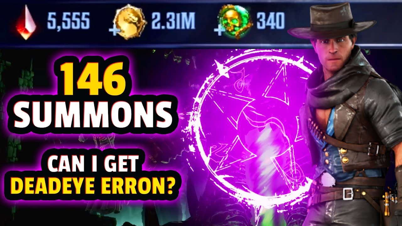 Mortal Kombat Onslaught. THE BIGGEST OPENING EVER. 146 Summons. Can I Get Deadeye Erron Black?