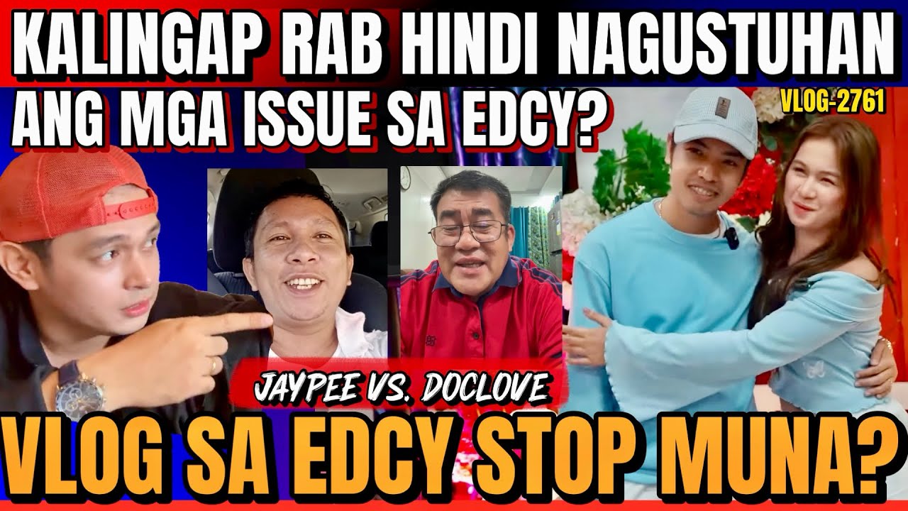 KALINGAP RAB MAY BAGONG PAHAYAG | MAARING MA-HINTO ANG EDCY DAHIL SA MGA ISSUE?
