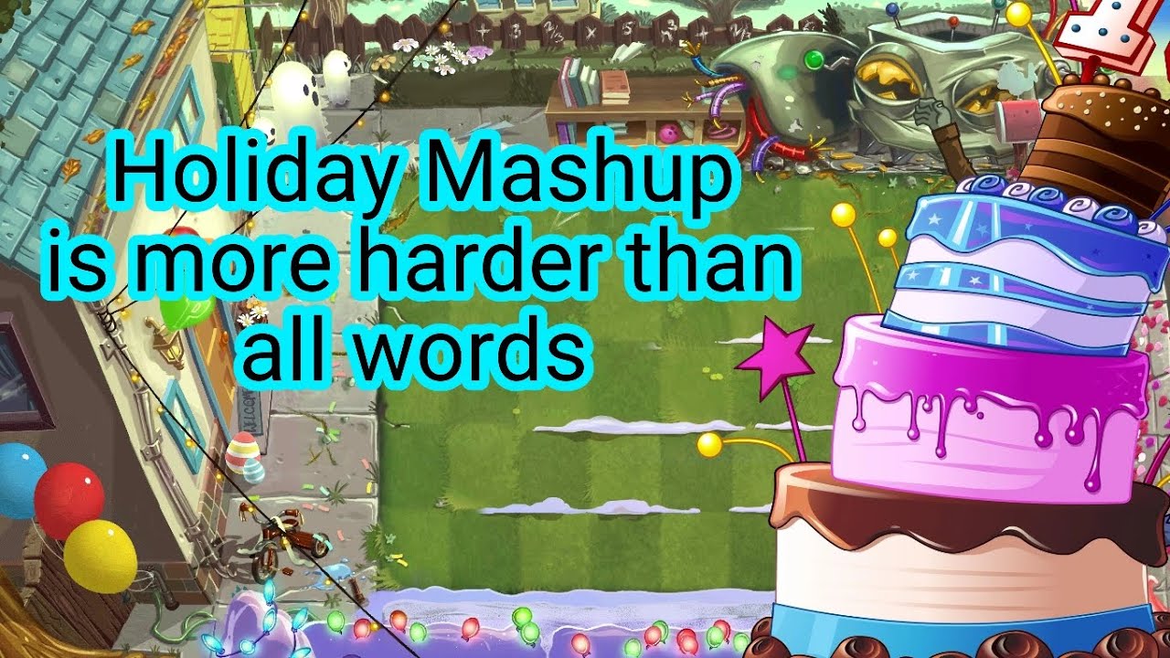 Holiday Mashup Day 1-48 (16 levels) | Plants vs Zombies 2 Reflourished