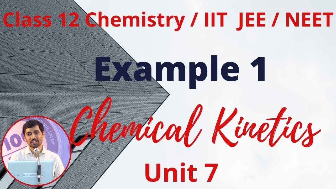 12th Chemistry Example 1 Chemical Kinetics Unit 7 Alex Maths TN New Syllabus