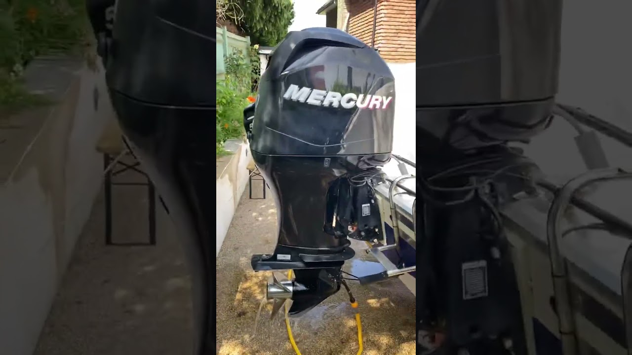 Starting A Mercury 100hp eFi 4 stroke