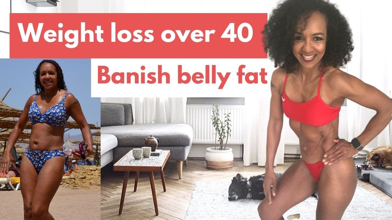 Weight loss over 40: How to lose belly fat.