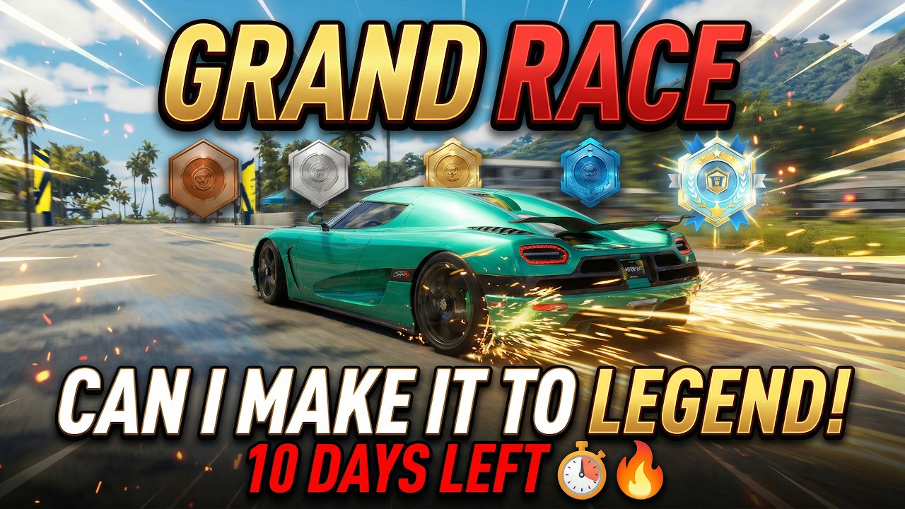 The Crew Motorfest LIVE: RANK Grand Race [BRONZE TO LEGEND🏁] 10 DAYS LEFT