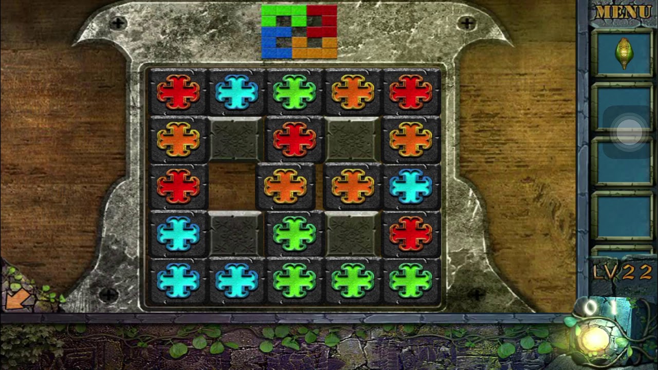 ROOM ESCAPE 50 ROOMS VI level 22 WALKTHROUGH