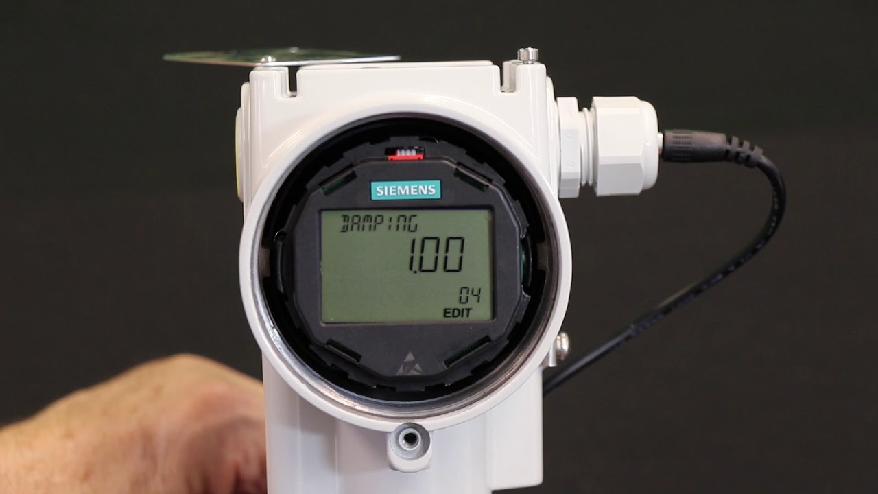 SITRANS P320/420 Push Button Configuration for Flow Measurement