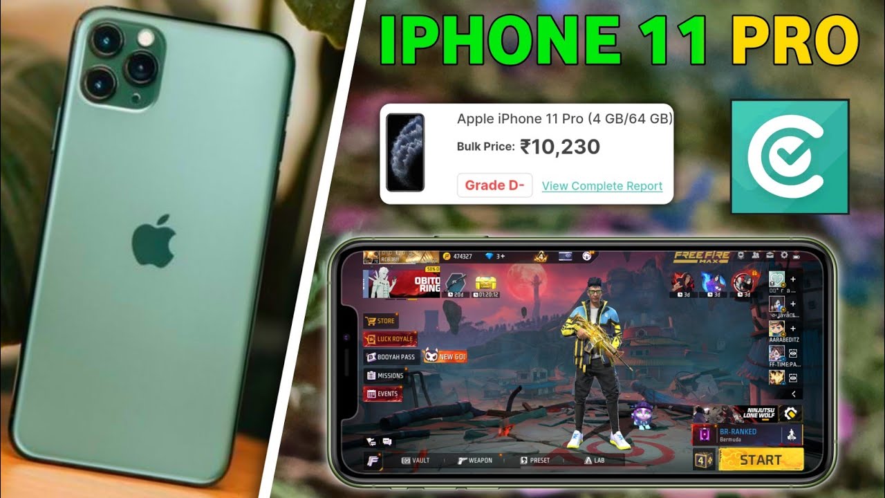 iphone 11 pro unboxing cashify // iphone 11 pro unboxing gaming test // iphone 11 pro free fire test