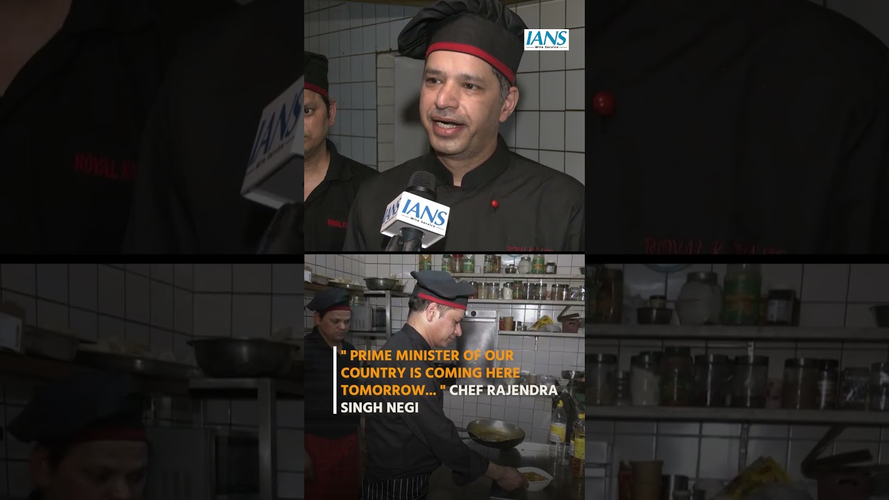 Indian Chef Prepares Meals for PM Delegation in Slovakia