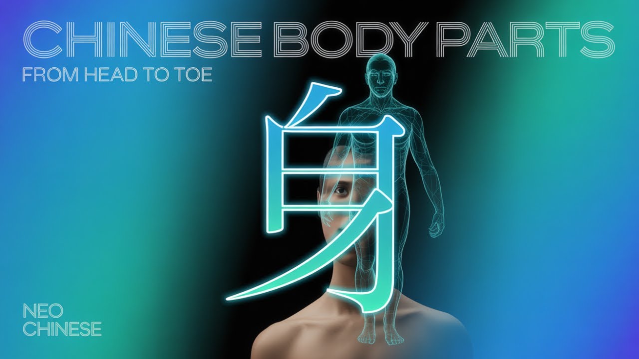 Learn ALL The Body Parts in Chinese (From Head to Toe)